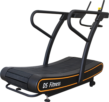 Self Powered Durable Park Resistance Curved Treadmill