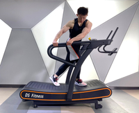 What is a curved treadmill?