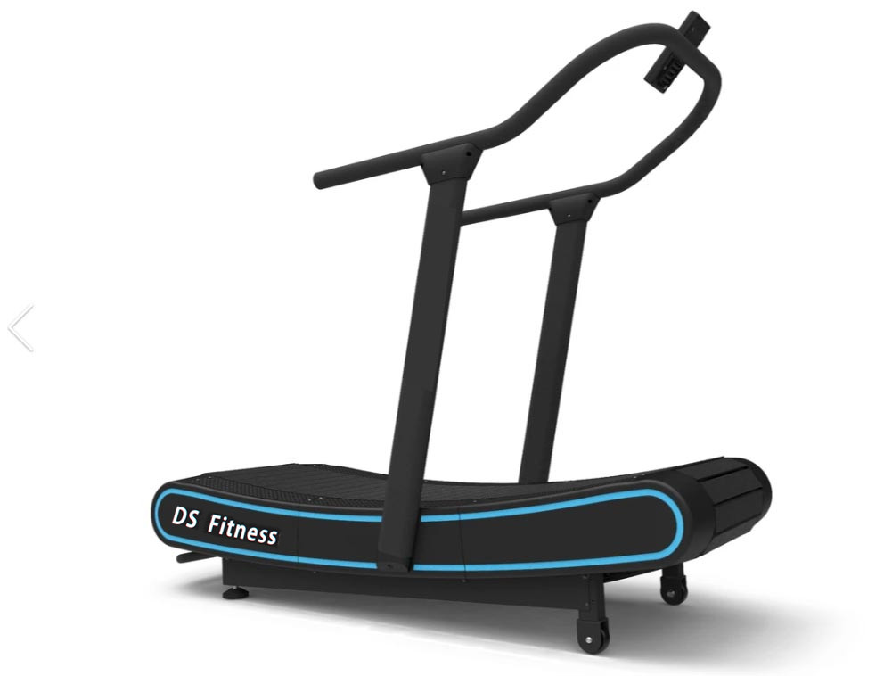 Motorless Quiet Health Runner Commercial Curved Treadmill
