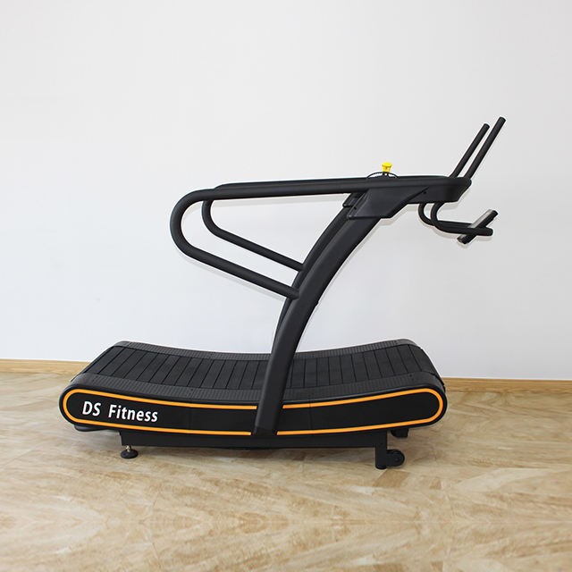 Motorless Durable Community Resistance Curved Treadmill